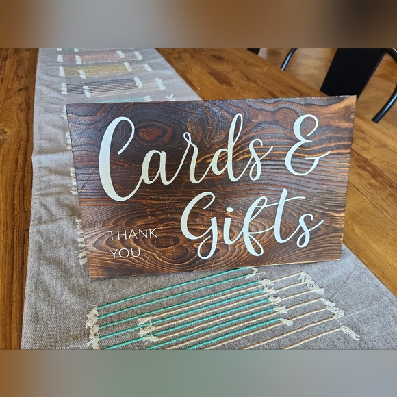 Rustic Wooden Wedding Signs - Picture 2 of 12